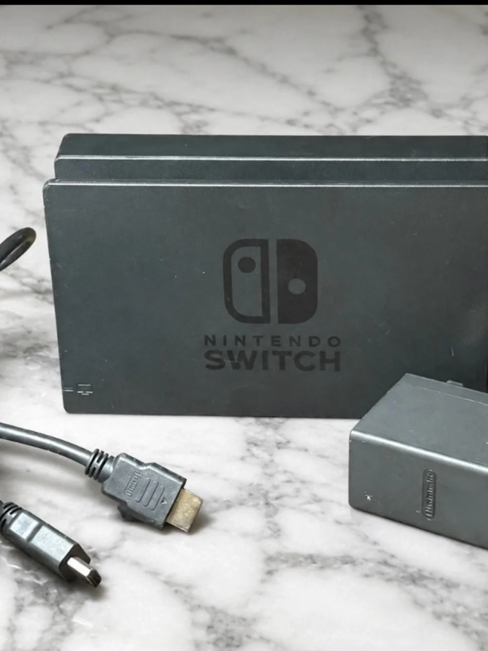 Nintendo Switch Docking Station and Cables - Black